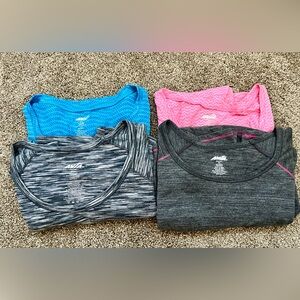 Set of Avia Pink and Gray Activewear Tops